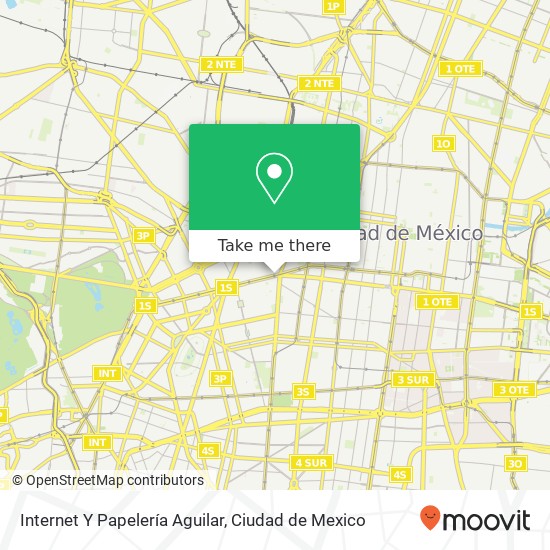 Internet Y Papelería Aguilar map