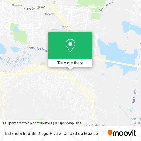 Estancia Infantil Diego Rivera map