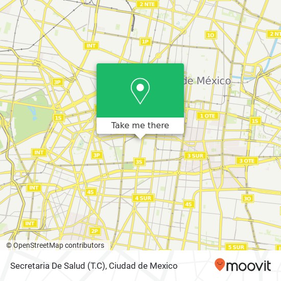 Mapa de Secretaria De Salud (T.C)