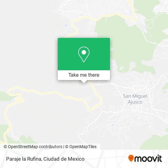 Mapa de Paraje la Rufina