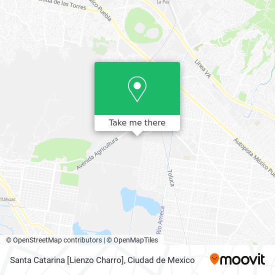 Santa Catarina [Lienzo Charro] map
