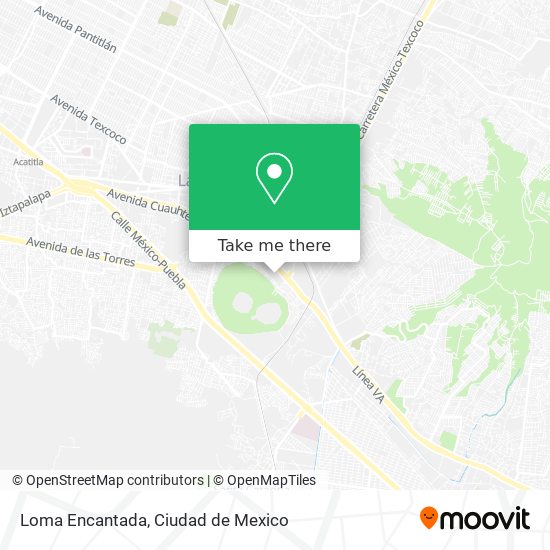 Mapa de Loma Encantada