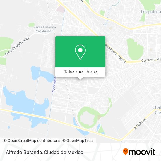 Alfredo Baranda map