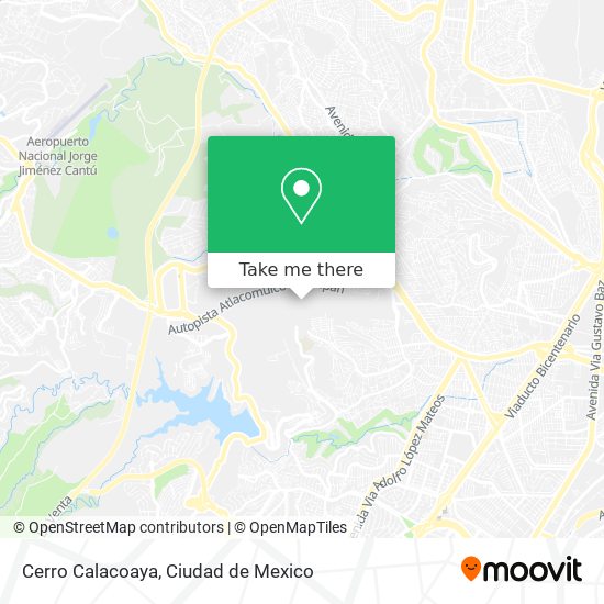 Mapa de Cerro Calacoaya