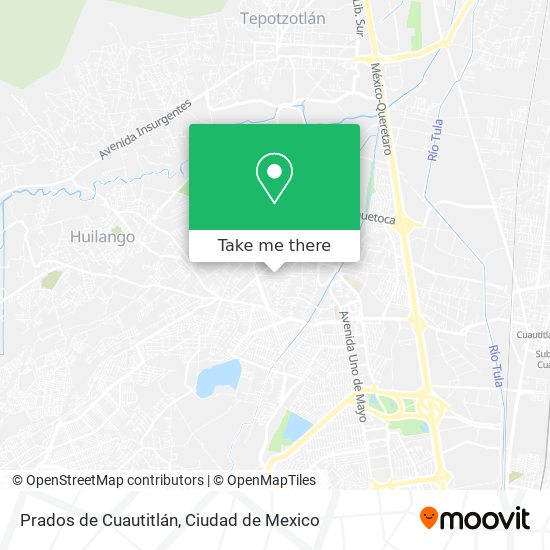 Prados de Cuautitlán map
