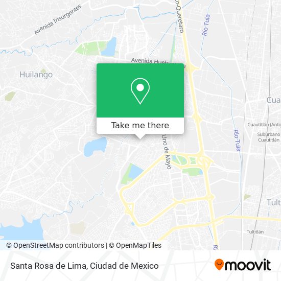 How to get to Santa Rosa de Lima in Tepotzotlán by Bus?