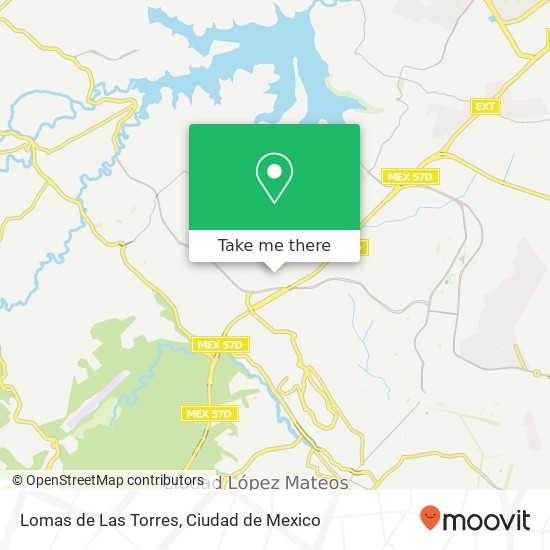 Lomas de Las Torres map