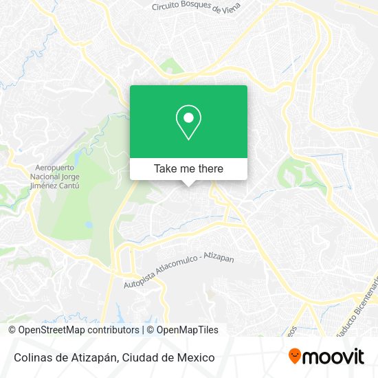 Colinas de Atizapán map