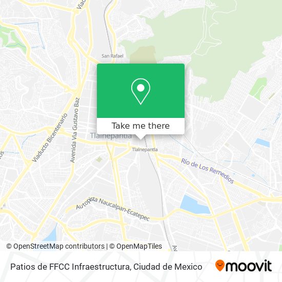 Patios de FFCC Infraestructura map