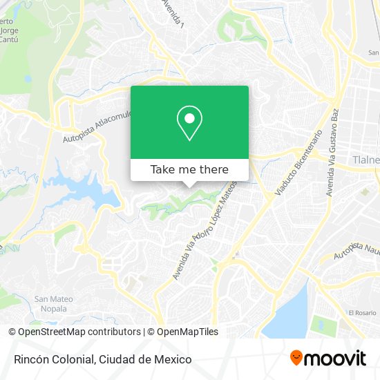 Mapa de Rincón Colonial