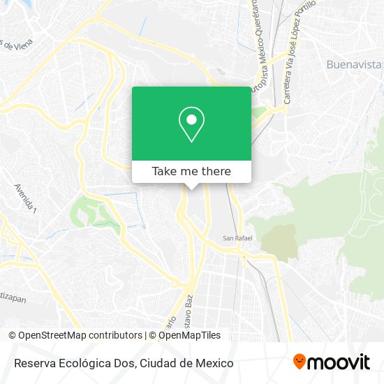 Mapa de Reserva Ecológica Dos