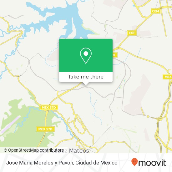 José María Morelos y Pavón map