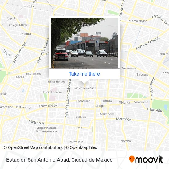 Estación San Antonio Abad map