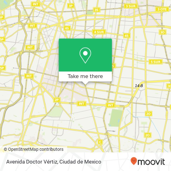 Avenida Doctor Vértiz map