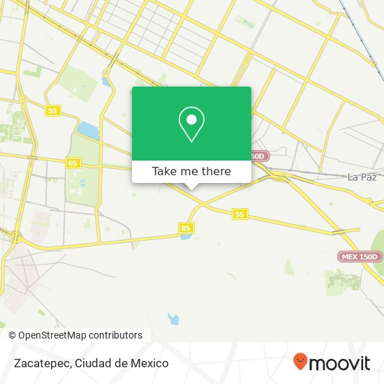 Zacatepec map