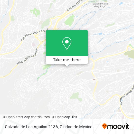 Calzada de Las Aguilas 2136 map