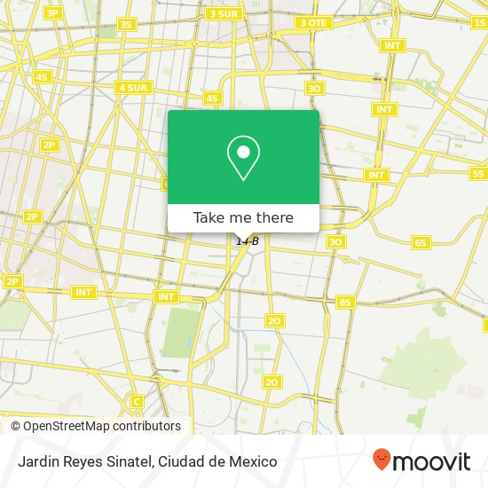 Jardin Reyes Sinatel map