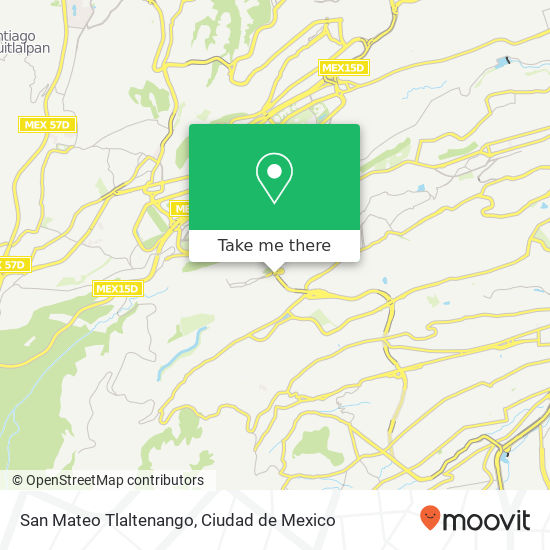 San Mateo Tlaltenango map
