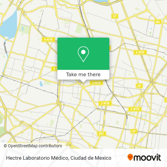 Hectre Laboratorio Médico map
