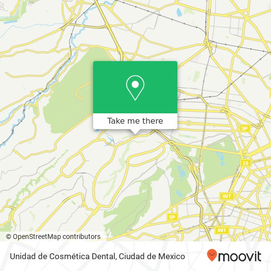 Unidad de Cosmética Dental map