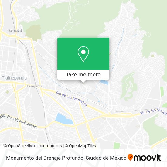 Monumento del Drenaje Profundo map