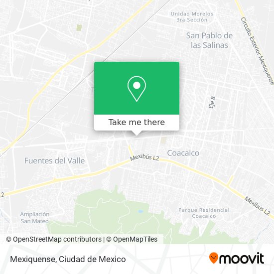 How to get to Mexiquense in Cuautitlán by Bus?