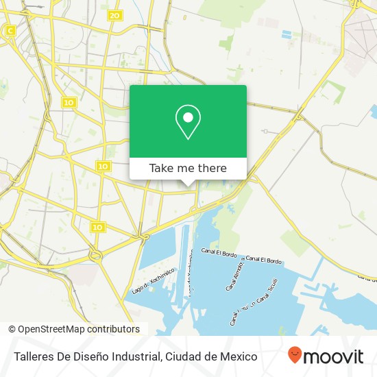 Talleres De Diseño Industrial map