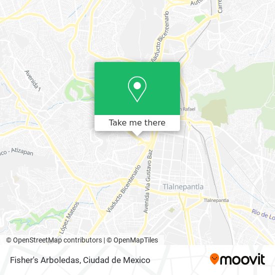 Fisher's Arboledas map