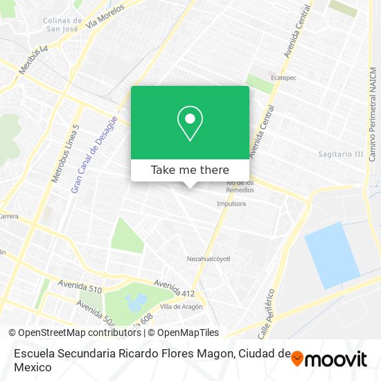 Escuela Secundaria Ricardo Flores Magon map