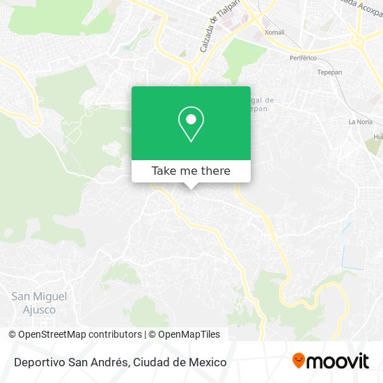 Deportivo San Andrés map