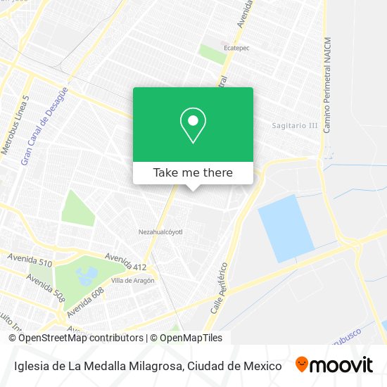 Iglesia de La Medalla Milagrosa map