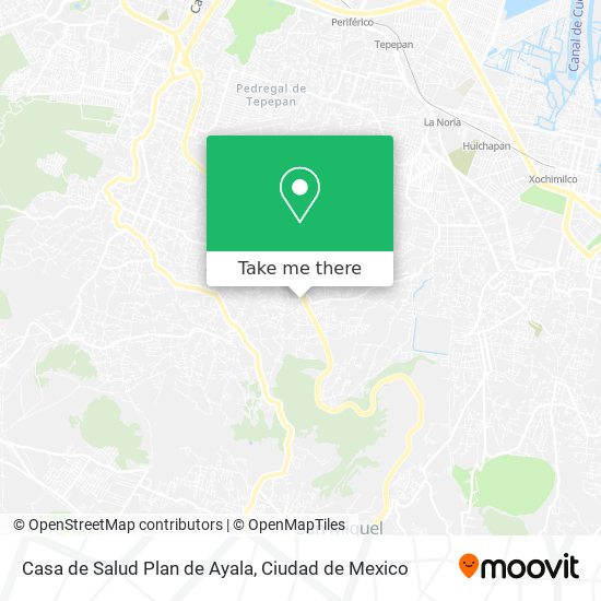Casa de Salud Plan de Ayala map