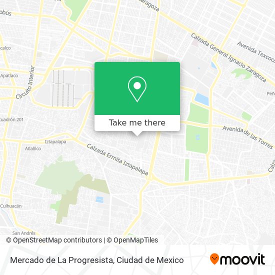 Mercado de La Progresista map