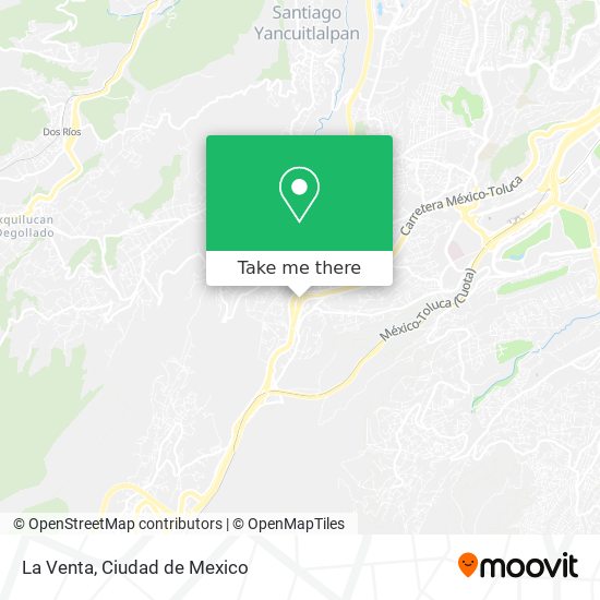 La Venta map