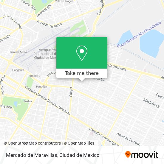 Mercado de Maravillas map