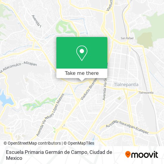 Escuela Primaria Germán de Campo map