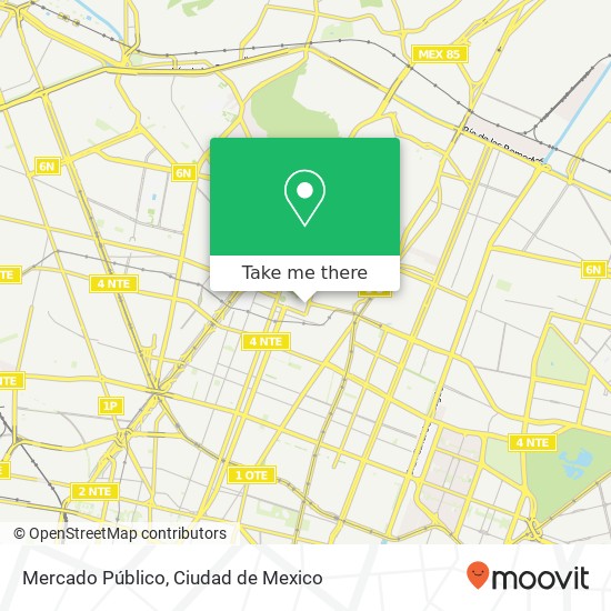 Mercado Público map