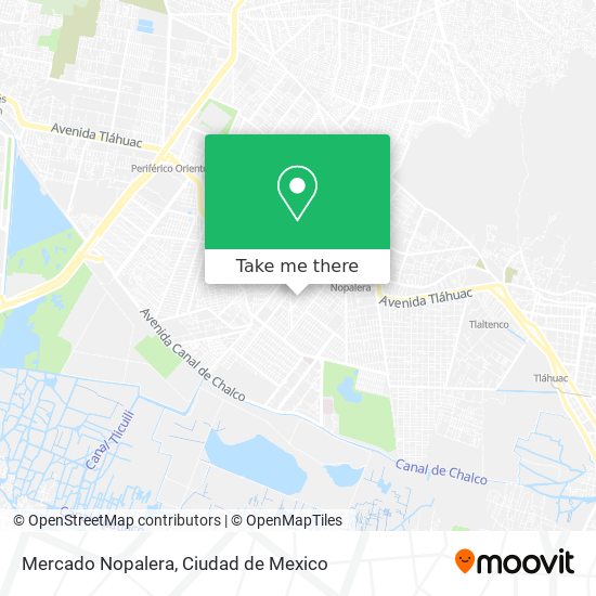 Mercado Nopalera map