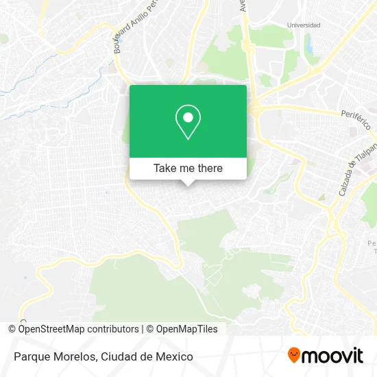 Parque Morelos map