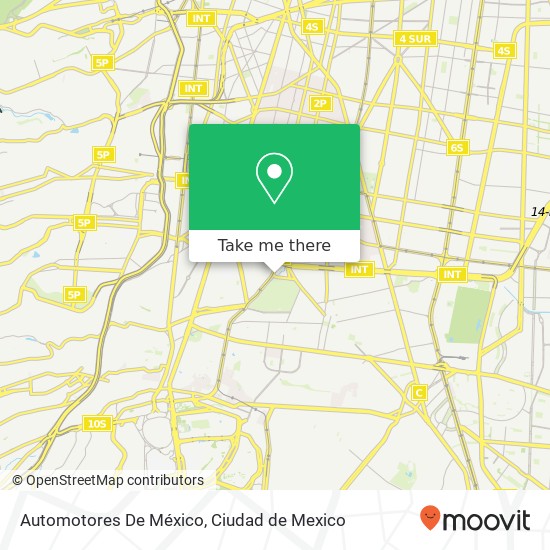 Automotores De México map