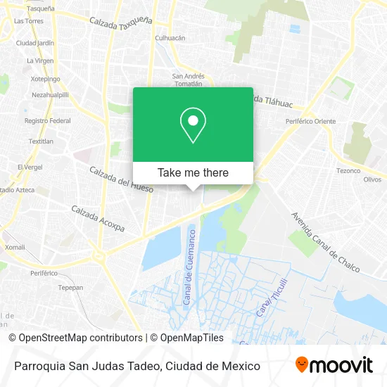 Parroquia San Judas Tadeo map