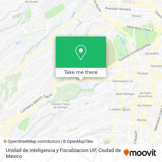 Unidad de Inteligencia y Fiscalizacion UIF map