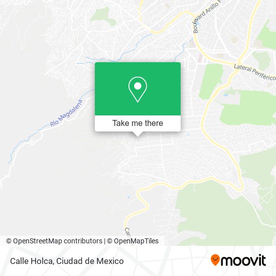 Calle Holca map