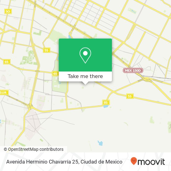 Mapa de Avenida Herminio Chavarría 25