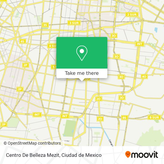 Centro De Belleza Mezit map