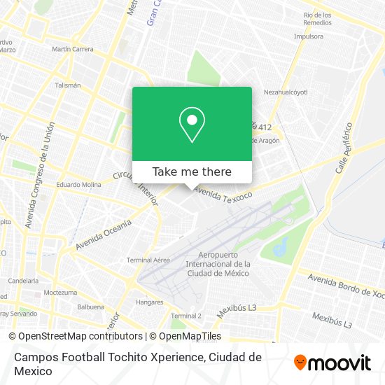 Campos Football Tochito Xperience map