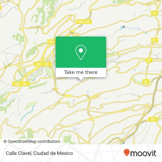Calle Clavel map
