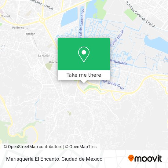 Marisquería El Encanto map