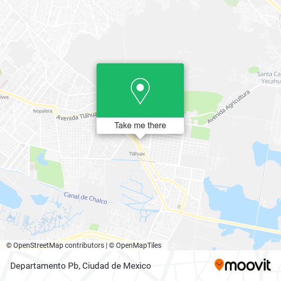 Mapa de Departamento Pb
