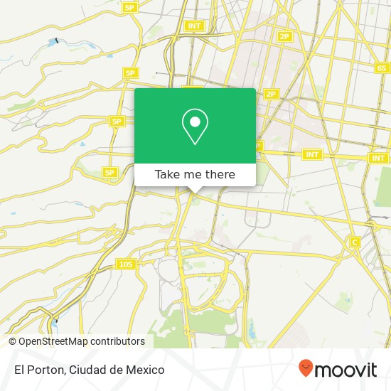 El Porton, Avenida Miguel Ángel de Quevedo Chimalistac 01070 Álvaro Obregón, Ciudad de México map